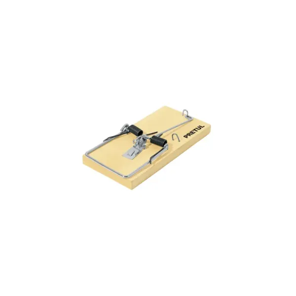 Trampa Para Ratones En Madera De 18 Cm, Uso Profesional Pretul (RAT-7M - 23710)