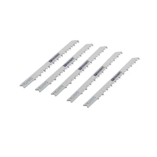 Set 5 Seguetas Tipo U De 4' Toolcraft Acabado Grueso 6 Dpp (TC2355)