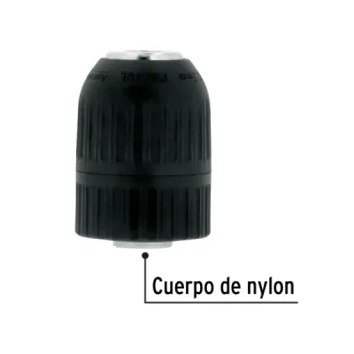 Mandril De 1/2" Para Taladro Y Percutor, Funciona Sin Llave Pretul