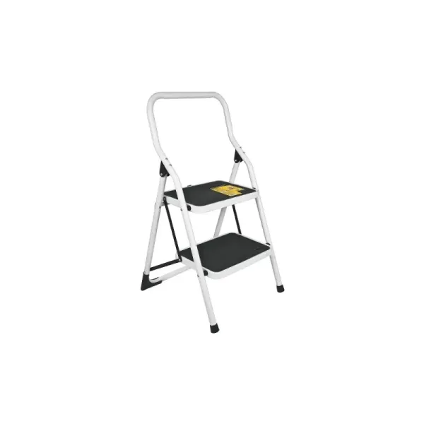 Escalera Tubular Plegable De 2 Peldaños Antideslizantes Pretul (ESTU-2P - 24118)