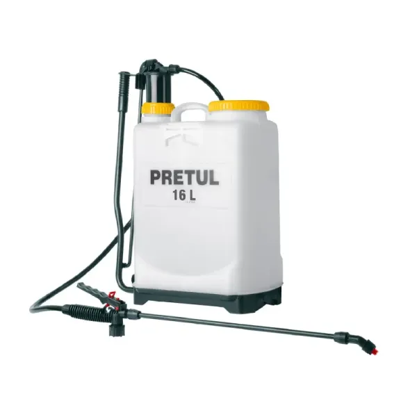 Fumigador Manual De Mochila, 16 L (4.2 Gal), 44 Psi, 3.1 Kg Pretul (FUM-16P - 24584)