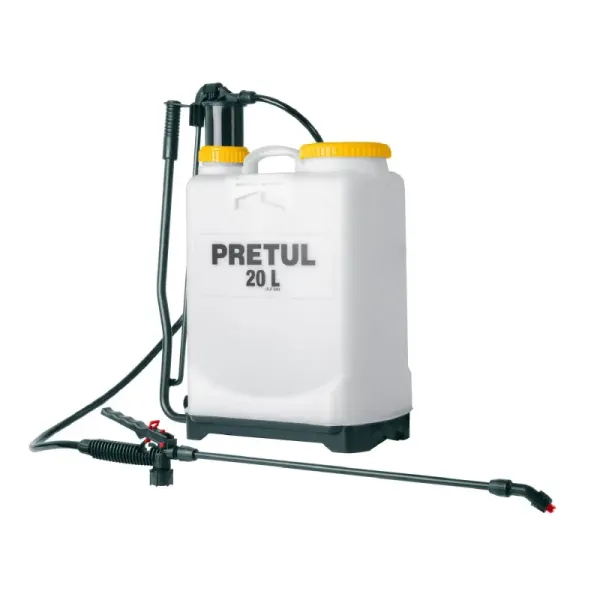 Fumigador Manual De Mochila, 20 L (5.2 Gal), 44 Psi, 3.1 Kg Pretul (FUM-20P - 24588)