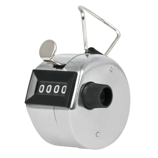 Contador Manual De 4 Dígitos Anti Impacto Con Sujetador Pretul (CON-10M - 24990)