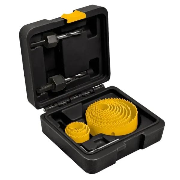 Juego Sierra Copas 15 Piezas Multiusos Pretul Con Estuche (KIT-14P - 26037)