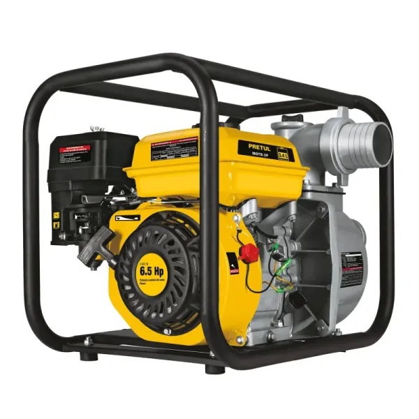 Motobomba A Gasolina 6.1/2 Hp, 900 L/Min De 3", Autocebante Pretul (MOTB-3P - 26063)