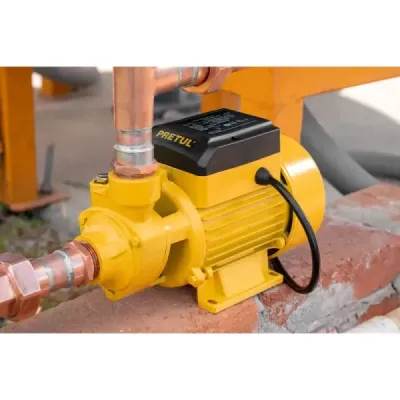 Motobomba Bomba Eléctrica Periférica 1/2 Hp Pretul Para Agua