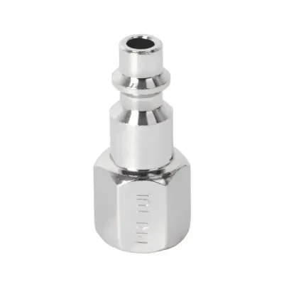 Conector Rápido Cromado De 1/4 Npt Para Compresor, Hembra Pretul