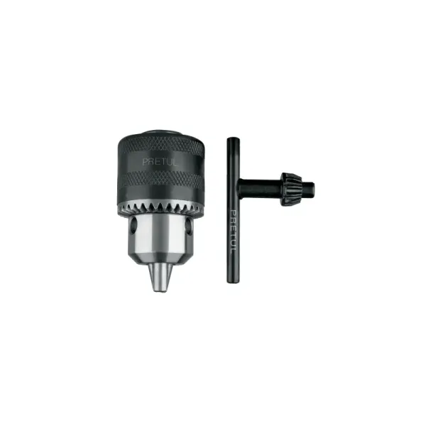 Mandril De 3/8" Para Taladro Y Percutor, Incluye Llave Pretul (BRO-3/8N-P - 27037)