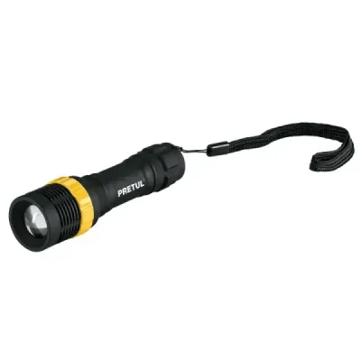 Linterna De Pila 80 Metros, 40 Lúmenes, Luz Ajustable Pretul