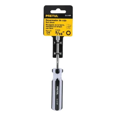 Destornillador Tipo Copa, Mango De Pvc 3/16" Pretul