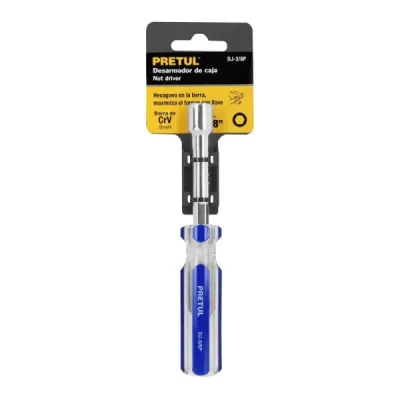 Destornillador Tipo Copa, Mango De Pvc 3/8" Pretul
