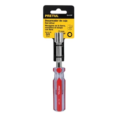 Destornillador Tipo Copa, Mango De Pvc 1/2" Pretul