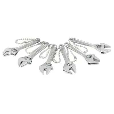 Llavero De Llave Expansiva Tipo Loro Con Cadena Para Colgar Pretul
