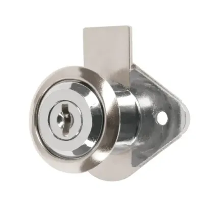 Cerradura O Chapa Para Mueble, Tipo Vertical, Color Cromo Hermex
