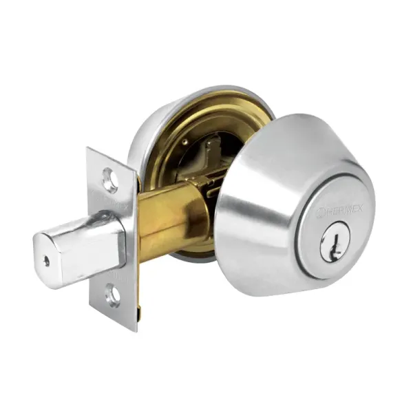 Cerrojo O Chapa De Seguridad Para Entrada, Cromo Mate Pretul (CERO-32P - 23611)