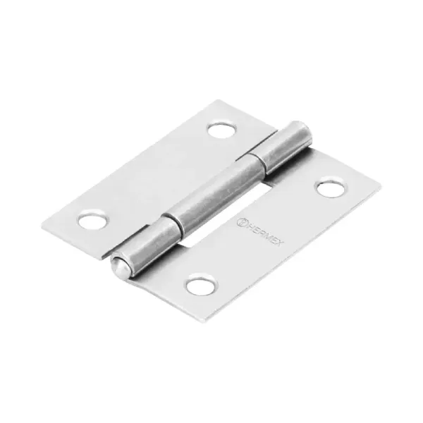 Caja De 20 Bisagras Rectangulares De 5.1 Cm, Acero Hermex (BR-200 - 43187)
