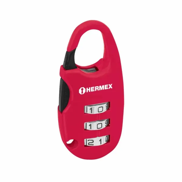 Candado De 25 Mm Para Maleta Y Locker, No Requiere Llave Hermex (CMA-3C - 43350)