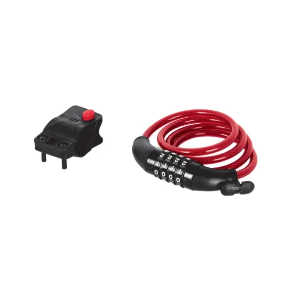 Guaya De Seguridad De 1 M X 8 Mm, Incluye Portacandado Hermex (CB-8C - 43924)