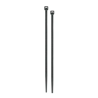 100 Amarres Plásticos De 10 Cm, Tensión 18 Lb, Color Negro Volteck