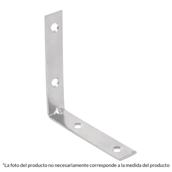 24 Escuadras Esquineras De Refuerzo En Acero 1" X 5/8" Fiero (EESQ-1 - 41030)