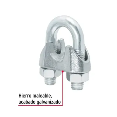 Amarre De Acero Al Carbono Para Guayas, Espesor De 13 Mm Fiero