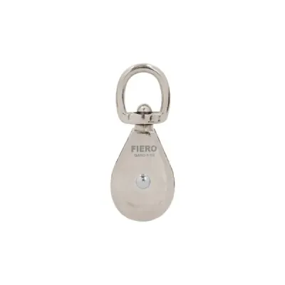Polea De 38 Mm, Capacidad 75 Kg Para Guaya, Cable O Cuerda Fiero