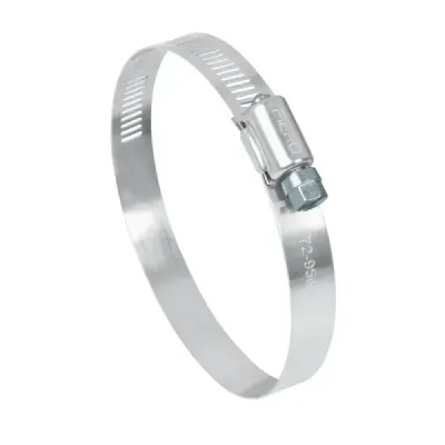 5 Abrazaderas En Acero Inoxidable Desde 72 Mm A 95 Mm Fiero