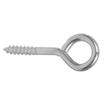 144 Cáncamos Cerrados 21 X 80, Largo 49 Mm Acero Galvanizado Fiero