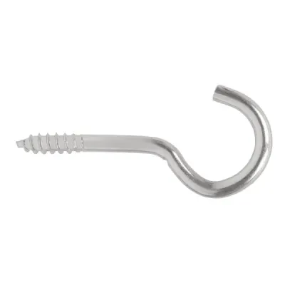 144 Cáncamos Abiertos 18 X 50, Largo 40 Mm Acero Galvanizado Fiero