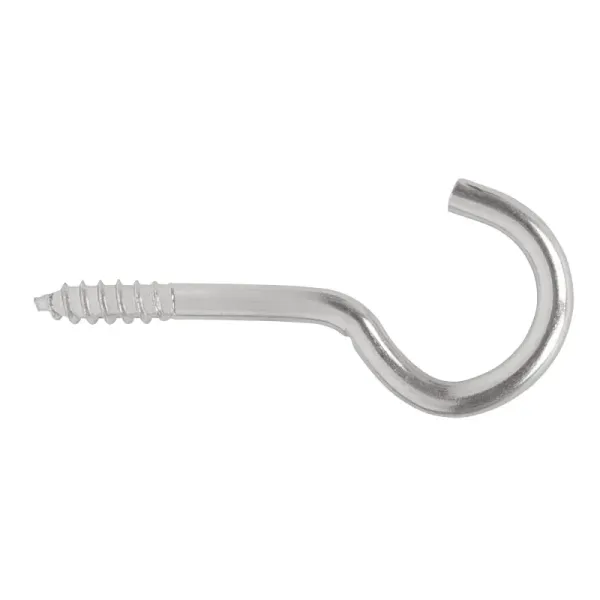 144 Cáncamos Abiertos 18 X 50, Largo 40 Mm Acero Galvanizado Fiero (AR-18A - 44378)