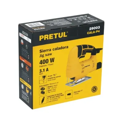 Sierra Caladora 400w 3000 Cpm Pretul Zanco T Con Adaptador
