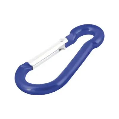 Set 2 Mosquetones De Aluminio 5 Cm Toolcraft Uso Ligero