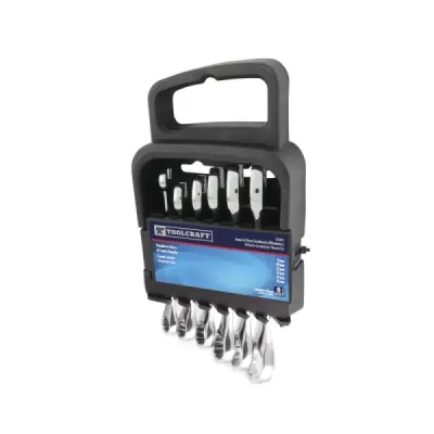 Juego De 6 Llaves Mixtas Toolcraft Desde 5/16' Hasta 5/8'