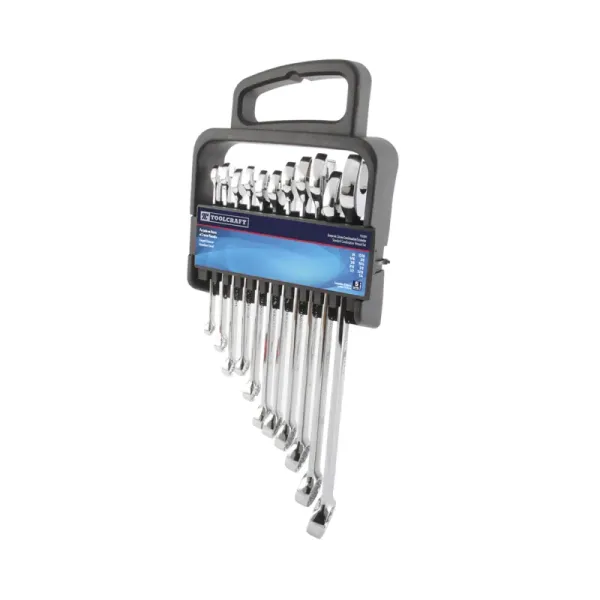 Juego De 11 Llaves Mixtas Toolcraft Desde 1/4' Hasta 7/8' (TC0285)