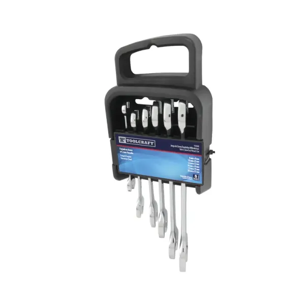 Juego De 6 Llaves Boca Fija Toolcraft 6 Mm Hasta 22 Mm (TC0288)
