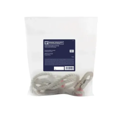 Cable De Seguridad Con Anclaje 1.8 M Toolcraft En Poliéster