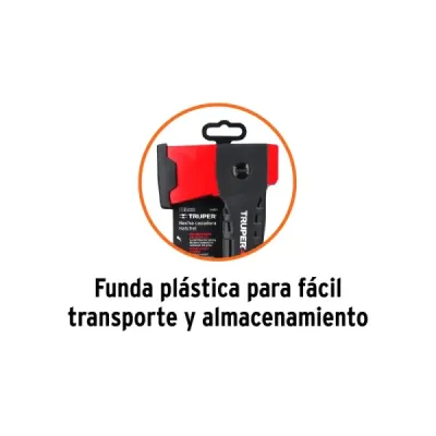 Hacha Cazadora 1 Lb Mango Nylon 14' Truper Velocity Funda