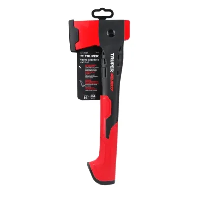 Hacha Cazadora 1 Lb Mango Nylon 14' Truper Velocity Funda