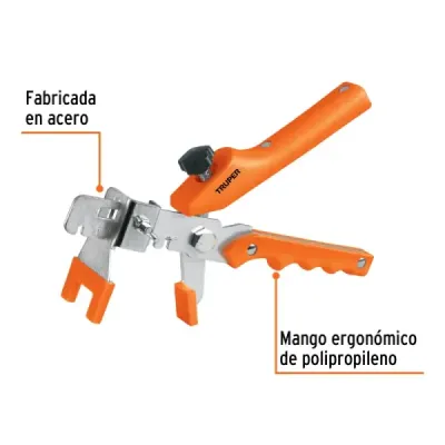 Pinza Niveladora Loseta 3-12mm Para Anclas Truper Universal