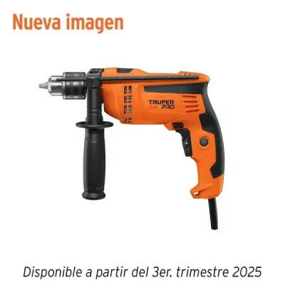 Taladro Percutor 1/2' 600w Truper Pro 48000 Gpm Reversible