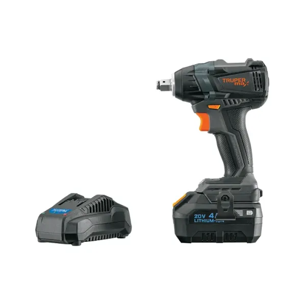 Llave De Impacto Inalámbrica 1/2' 20v Truper Max 1 Batería (MAX-20L - 101403)