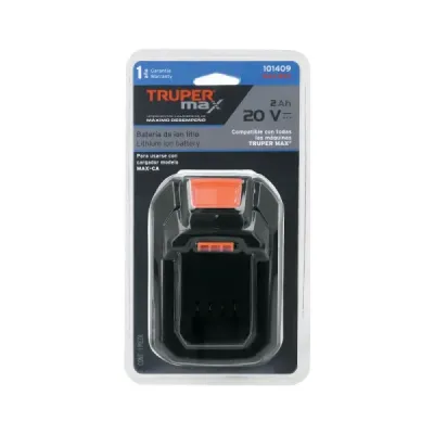 Batería Herramientas Inalámbricas 20v 2ah Truper Max