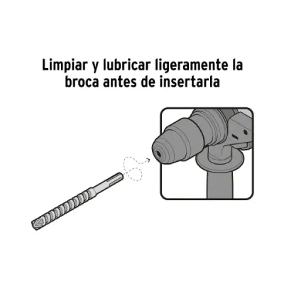 Broca Sds Max Concreto 1'x13' Truper Cruz Doble Flauta