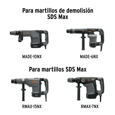 Broca Sds Max Concreto 1'x36' Truper Cruz Doble Flauta
