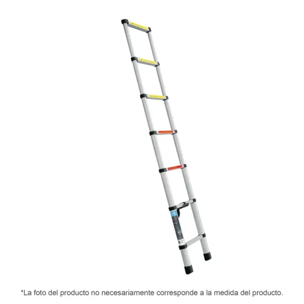 Escalera Telescópica 13 Peldaños 4m Truper Fácil Transporte (ESTE-213 - 101904)
