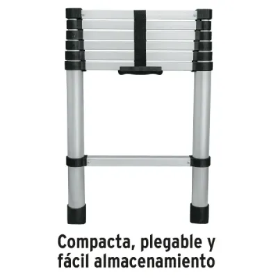 Escalera Telescópica 13 Peldaños 4m Truper Fácil Transporte