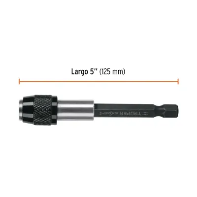 Extensión Puntas Magnética 5' Truper Expert Cambio Rápido