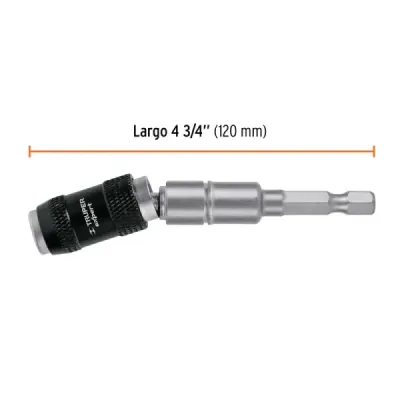 Extensión Puntas Magnética Articulada 4.3/4' Truper Expert