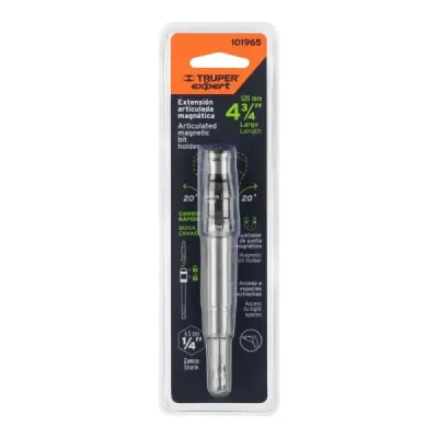 Extensión Puntas Magnética Articulada 4.3/4' Truper Expert