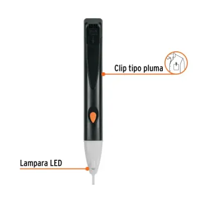 Tester Detector Tensión Sin Contacto Truper Ca90 1000v 60 Hz